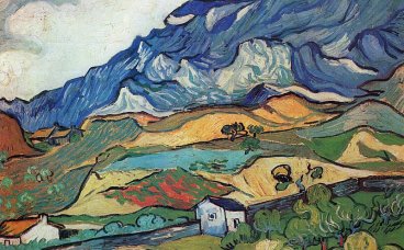 Les Alpilles, Mountain Landscape near Saint-Remy
