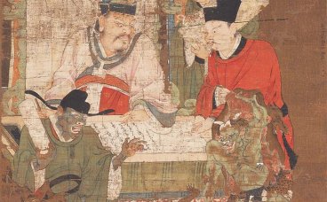 元  陆仲渊 十王图之变成王绢本