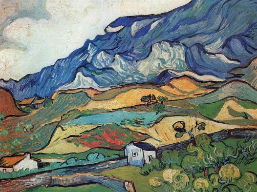 Les Alpilles, Mountain Landscape near Saint-Remy