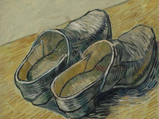 A Pair of Leather Clogs